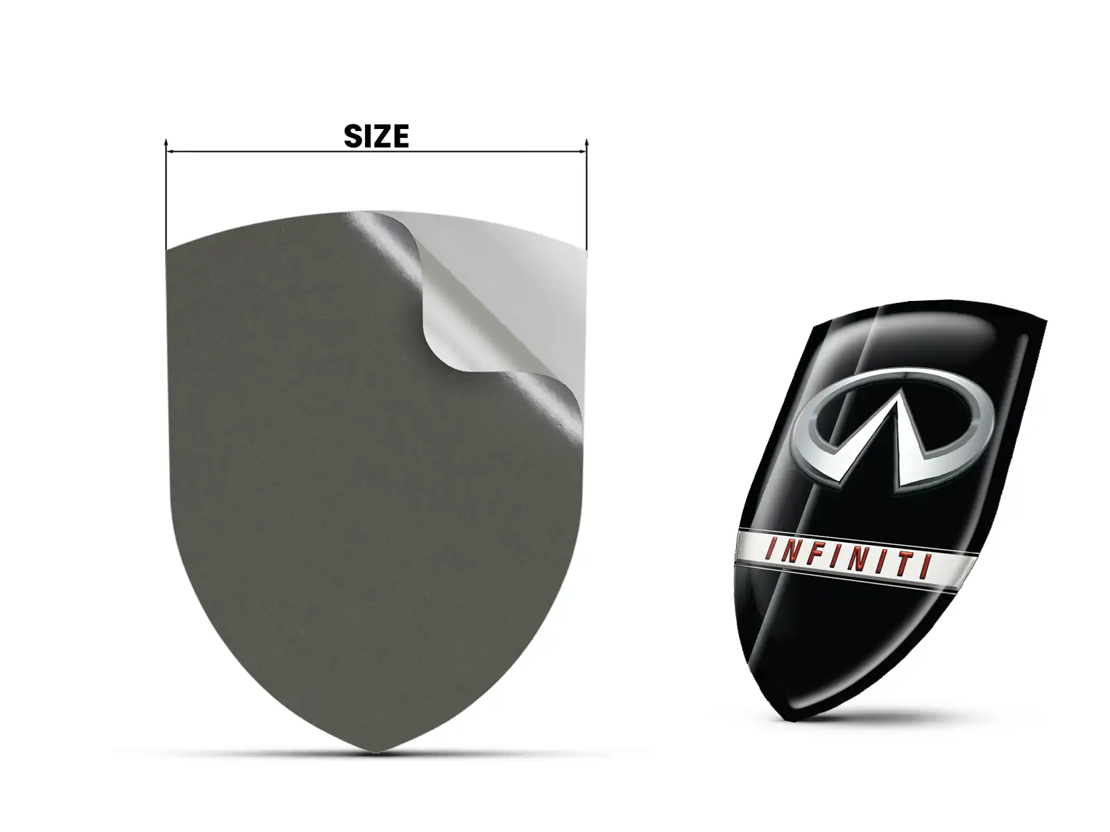 Infiniti Windschutzsticker Premium Hochwertig Drift